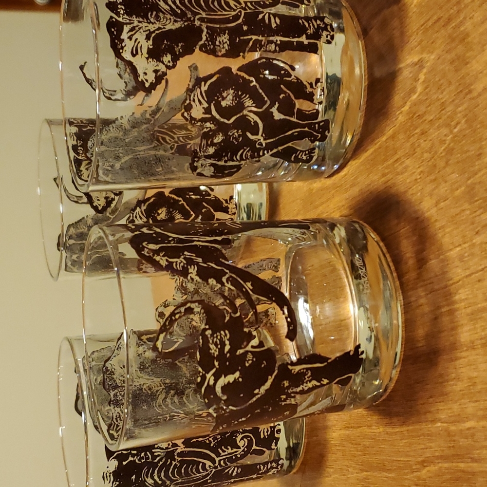 VINTAGE Tastesetter Cocktail Glasses Set of 4